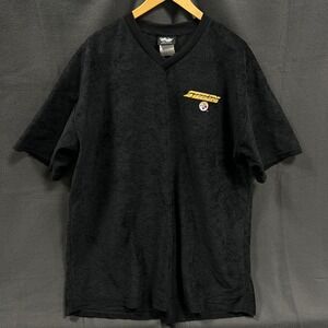 Vintage Majestic NFL Pittsburgh Steelers Jersey Size XL Black Shirt 90s USA Made